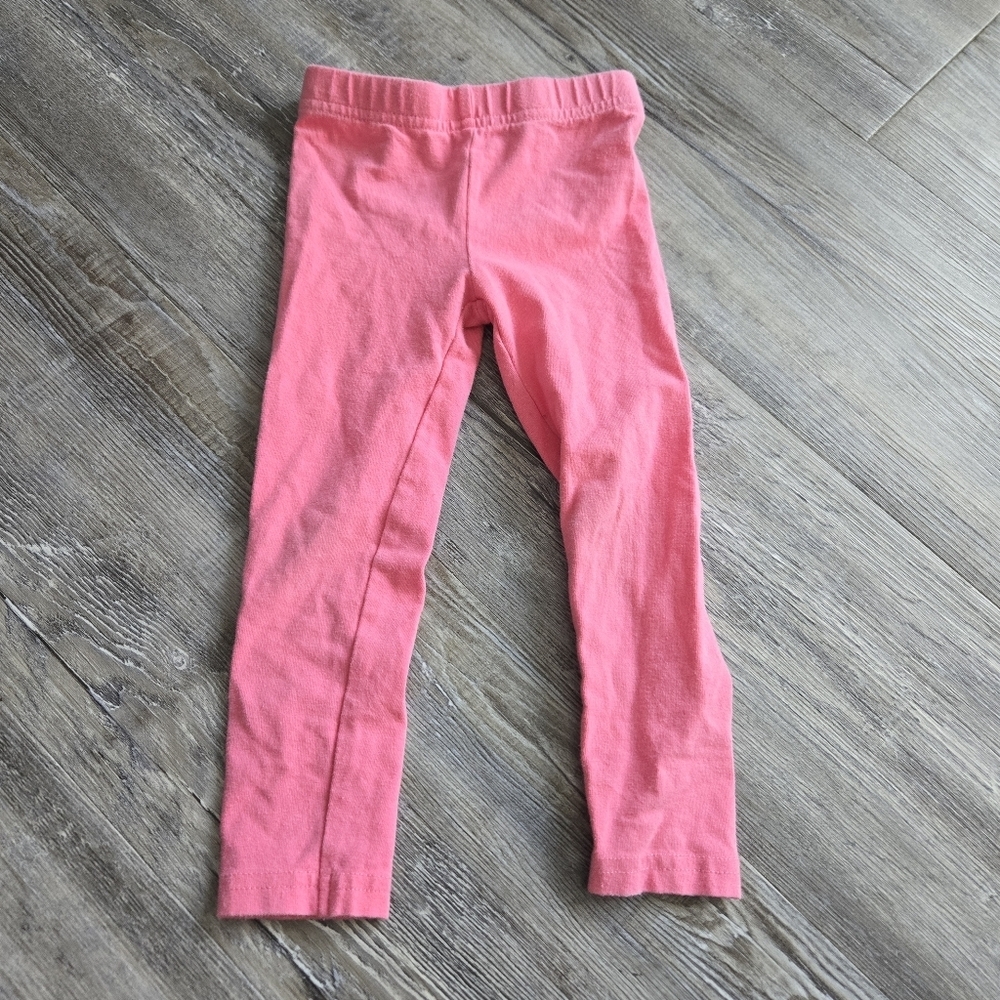 2T Girls Pink Kids Leggings